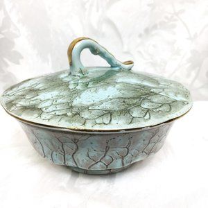 * Old Dutch Delft Powder or Candy Dish